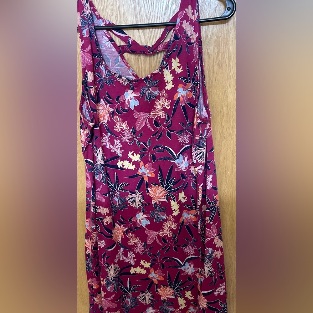 massini purple dress size large